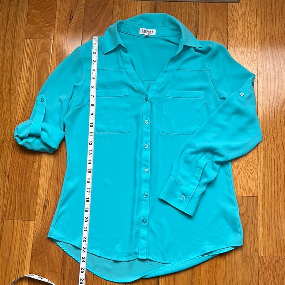 EUC Express Portofino Shirt Bright Blue Size Small - Picture 8 of 8